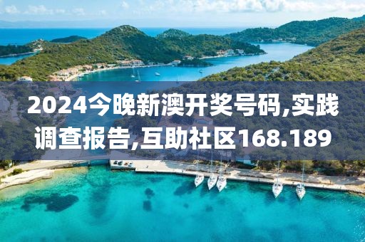 2024今晚新澳开奖号码,实践调查报告,互助社区168.189