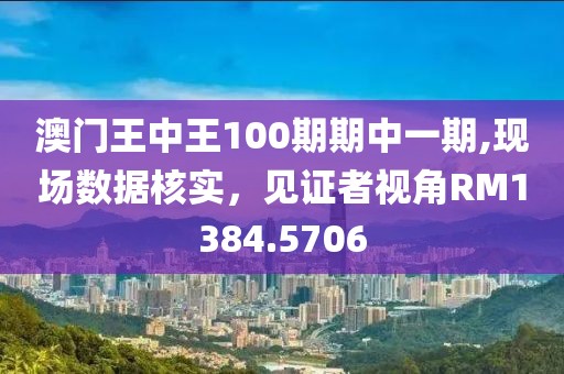 澳门王中王100期期中一期,现场数据核实，见证者视角RM1384.5706