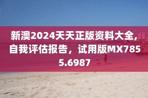 新澳2024天天正版资料大全,自我评估报告，试用版MX7855.6987