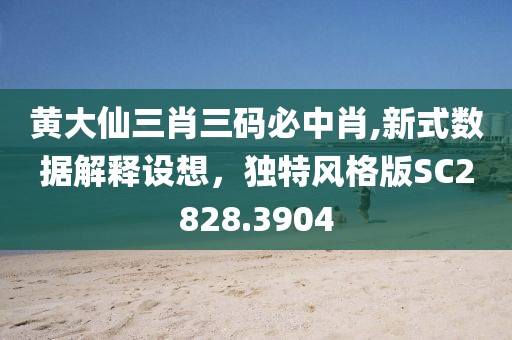 黄大仙三肖三码必中肖,新式数据解释设想，独特风格版SC2828.3904