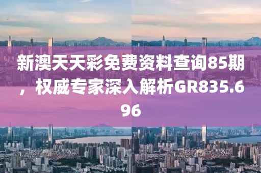 新澳天天彩免费资料查询85期，权威专家深入解析GR835.696
