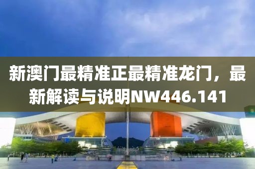 新澳门最精准正最精准龙门，最新解读与说明NW446.141