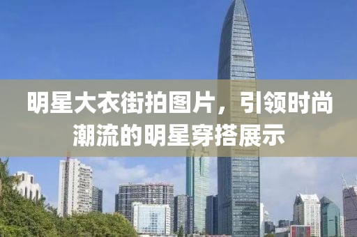 明星大衣街拍图片，引领时尚潮流的明星穿搭展示