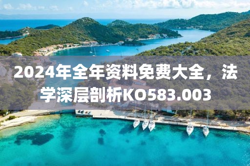 2024年全年资料免费大全，法学深层剖析KO583.003