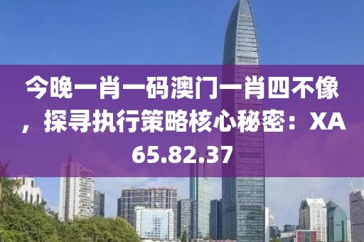 今晚一肖一码澳门一肖四不像，探寻执行策略核心秘密：XA65.82.37