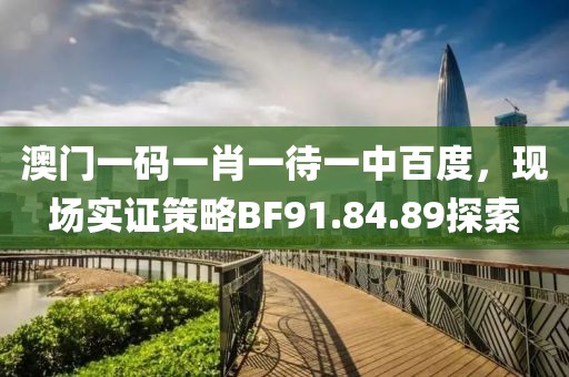 澳门一码一肖一待一中百度，现场实证策略BF91.84.89探索