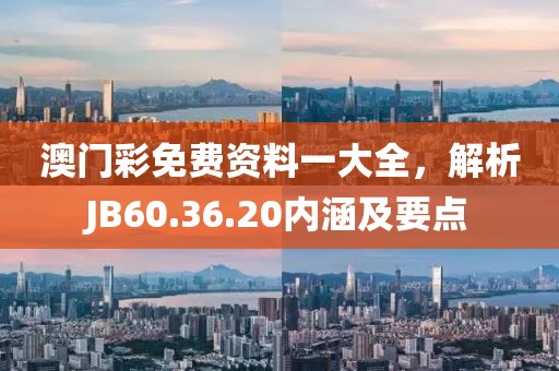 澳门彩免费资料一大全，解析JB60.36.20内涵及要点