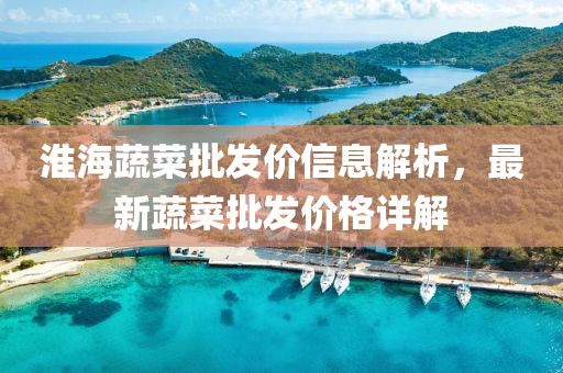 淮海蔬菜批发价信息解析，最新蔬菜批发价格详解