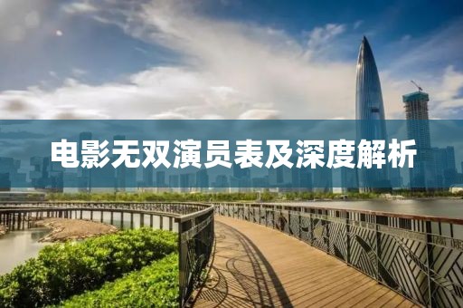 电影无双演员表及深度解析