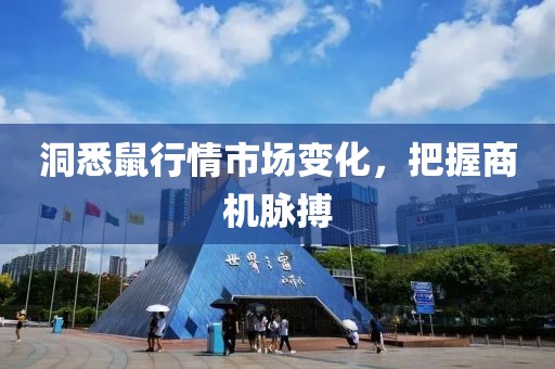 洞悉鼠行情市场变化，把握商机脉搏