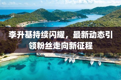李升基持续闪耀，最新动态引领粉丝走向新征程