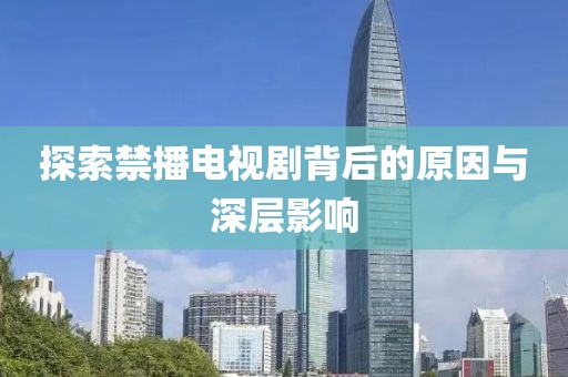 探索禁播电视剧背后的原因与深层影响