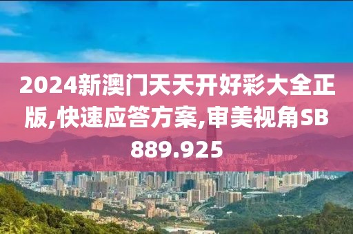 2024新澳门天天开好彩大全正版,快速应答方案,审美视角SB889.925