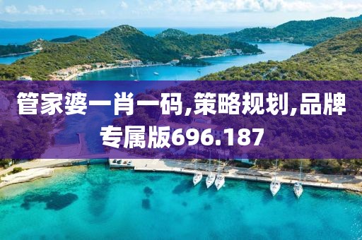 管家婆一肖一码,策略规划,品牌专属版696.187